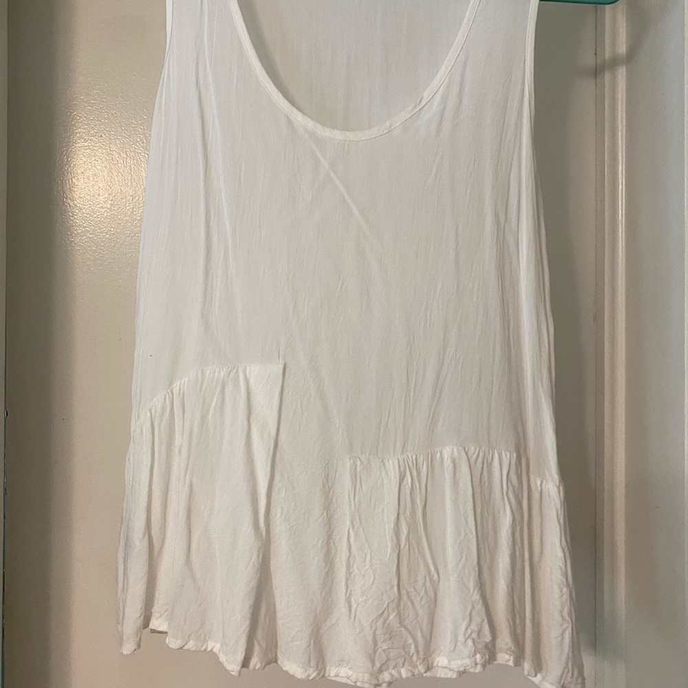 Bcbg Solid White Top - image 1